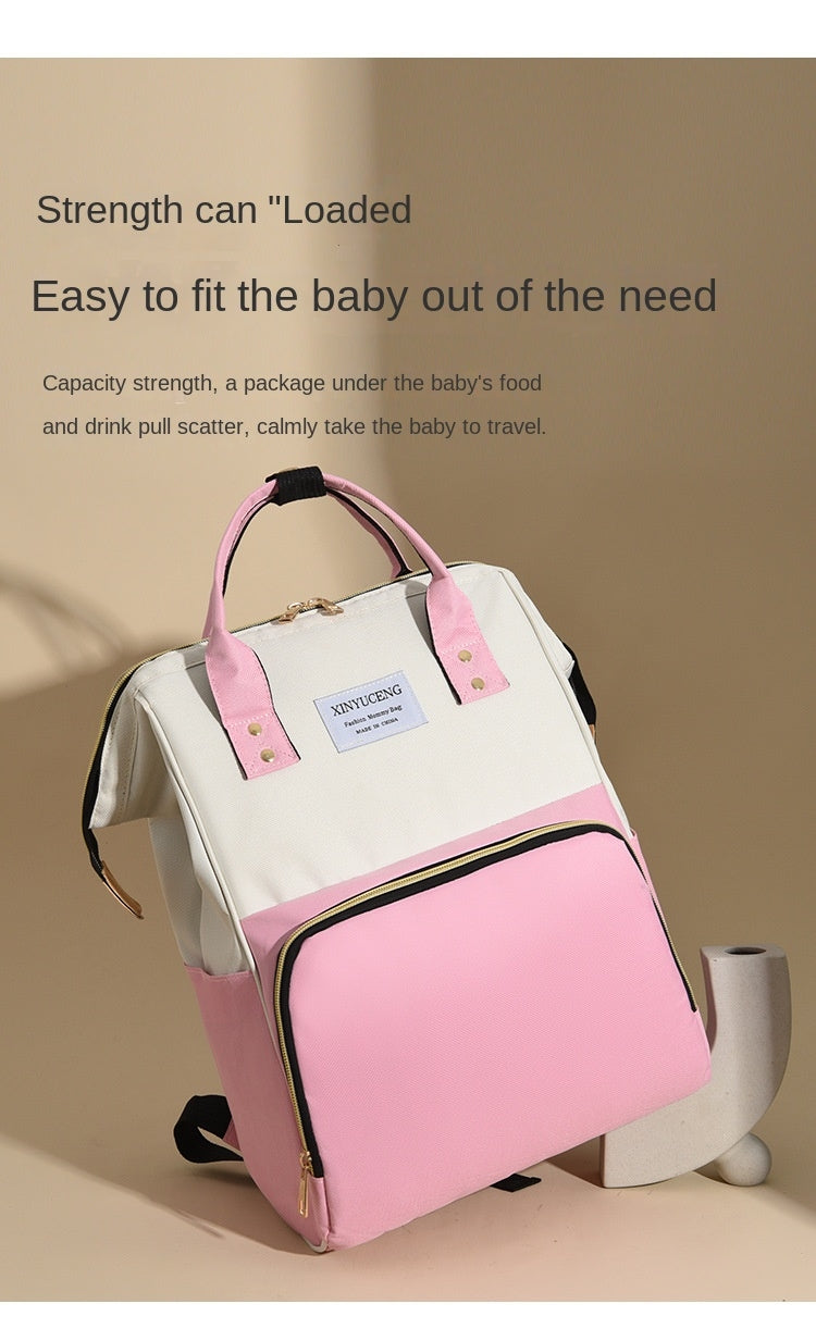 Luxe Mommy Bag Pink |The Motherhood Companion