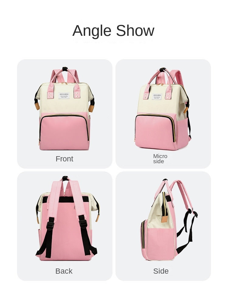 Luxe Mommy Bag Pink |The Motherhood Companion