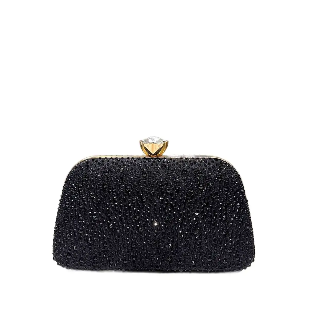 Glam and Shine: The Black Evening Clutch