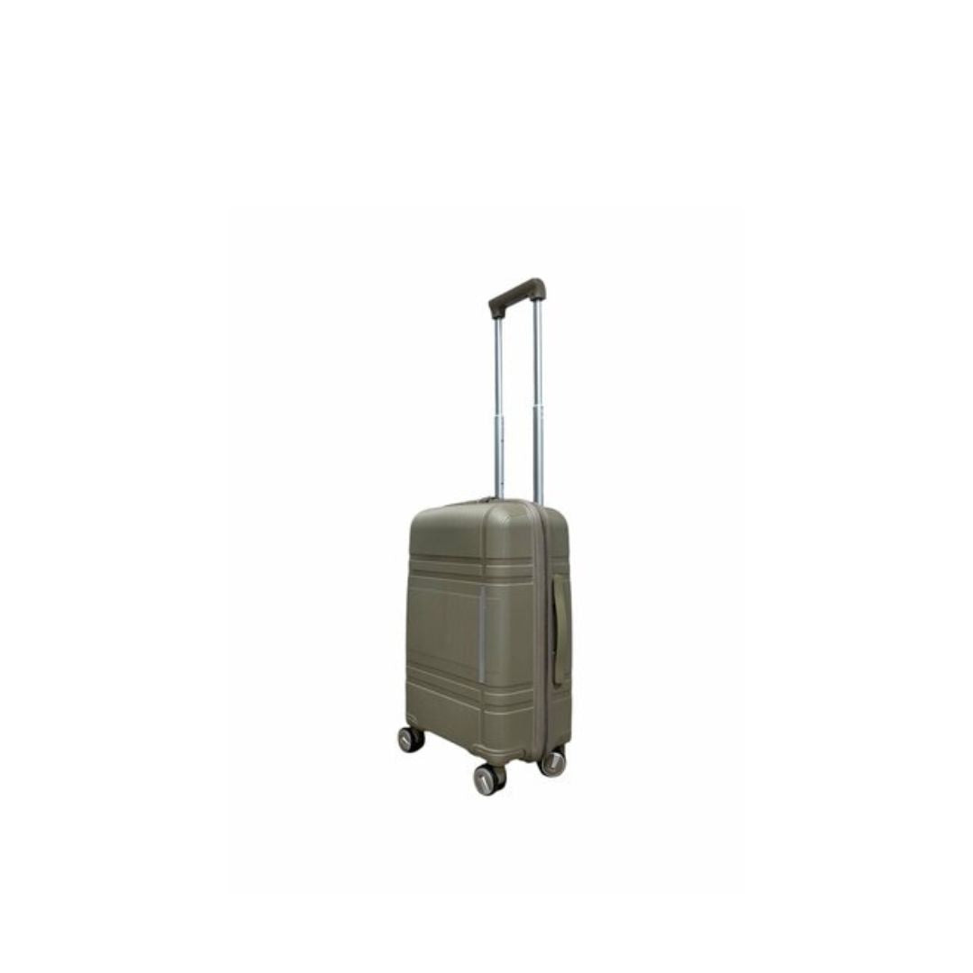 Vayaa 01 Coffee Luggage 20 Inch Small Size : Durable & Secure PP Trolley with 7-Year Warranty