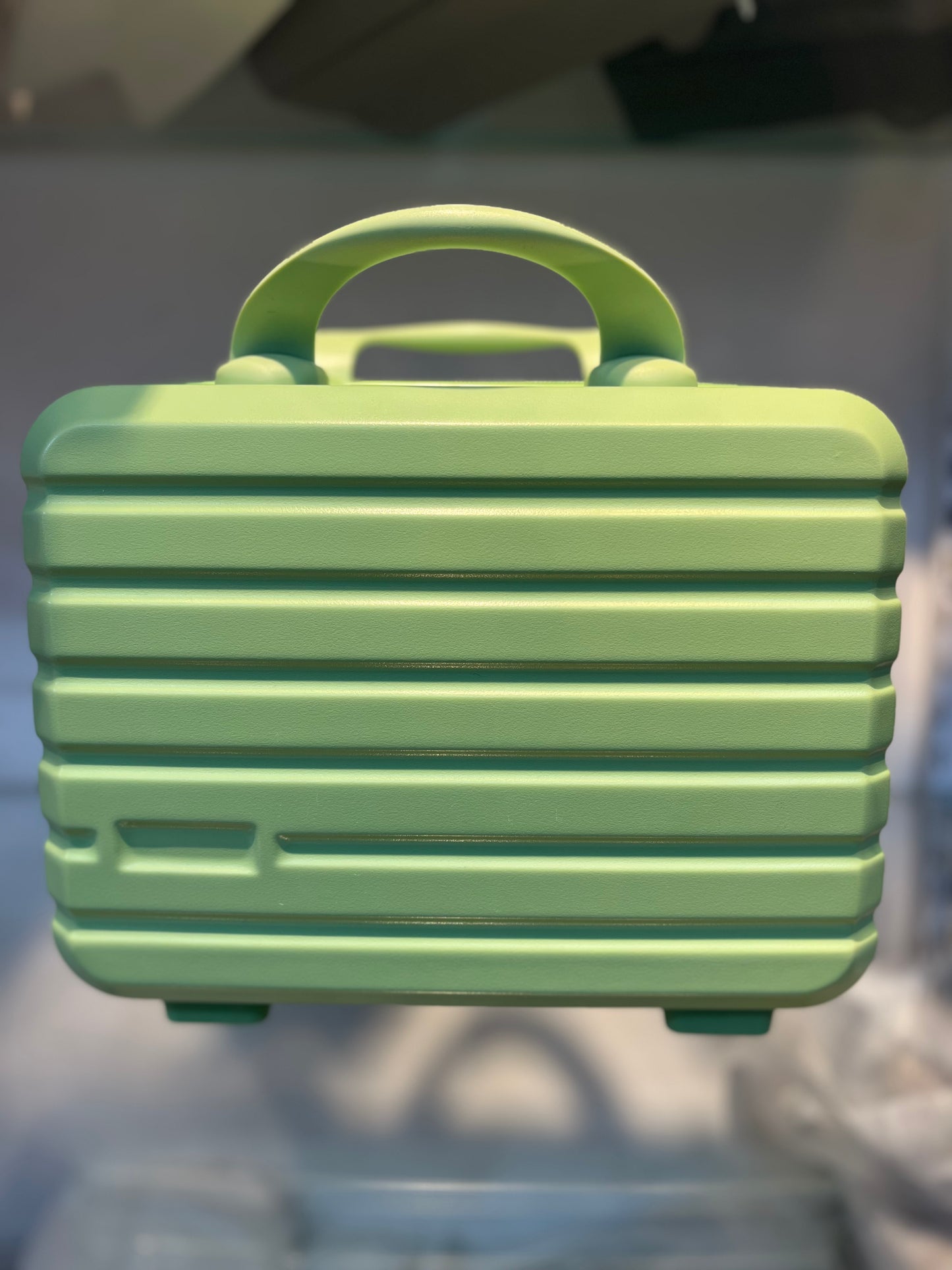 Durable Green PP Hard Case Vanity Box | Travel Carry-On 03