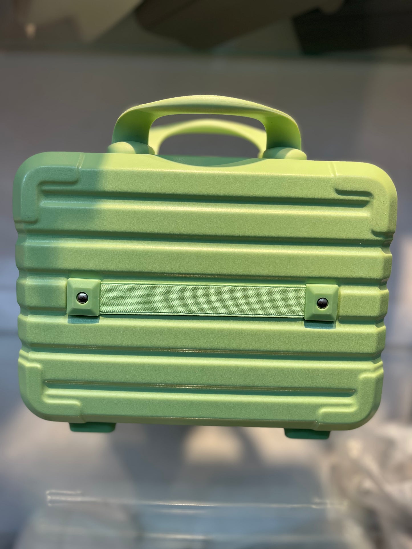 Durable Green PP Hard Case Vanity Box | Travel Carry-On 03