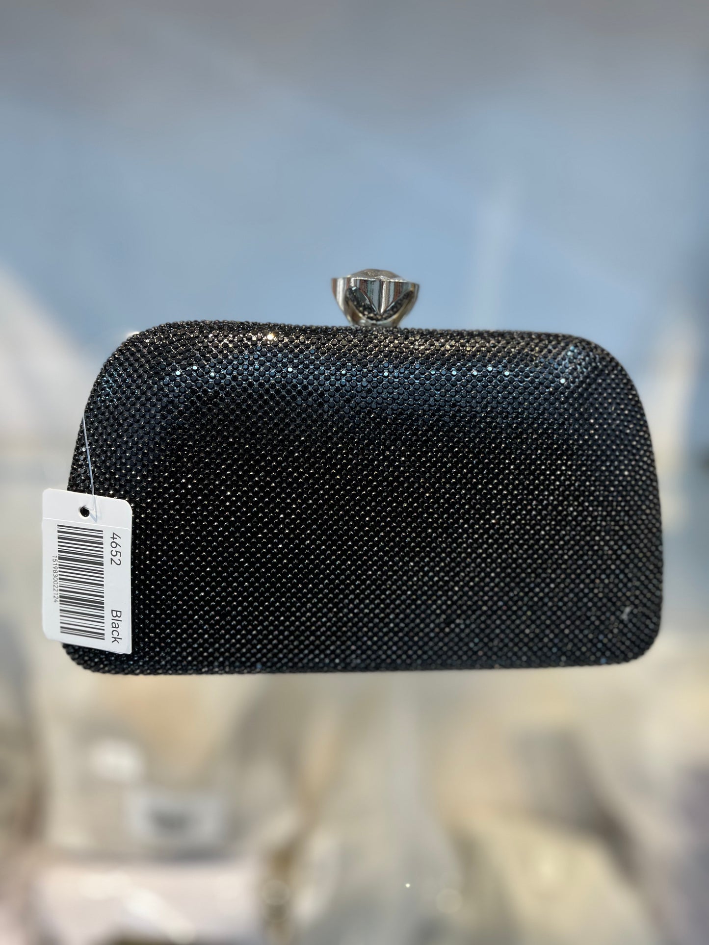 Glam and Shine: The Black Evening Clutch