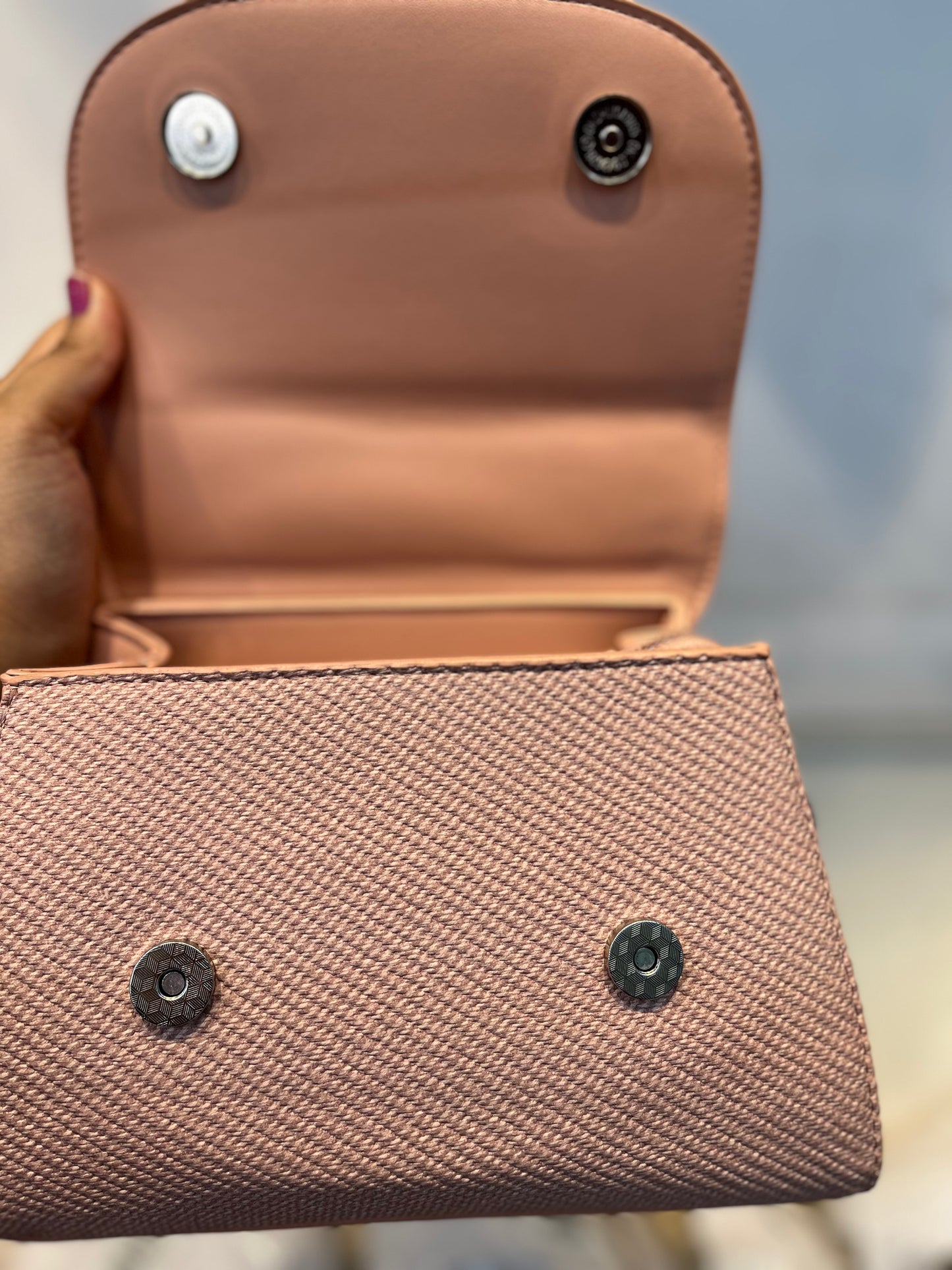 Elegant Pink Faux Leather Top Handle Bag with Scarf Accent - Perfect for a Fashionable Look 02