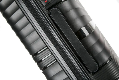 Vayaa 01 Black Luggage Set: Durable & Secure PP Trolley with 7-Year Warranty