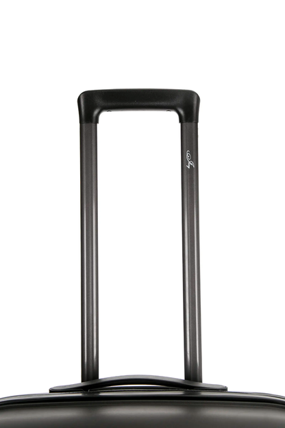 Vayaa 01 Black Luggage Set: Durable & Secure PP Trolley with 7-Year Warranty