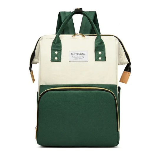 Luxe Mommy Bag Green |The Motherhood Companion
