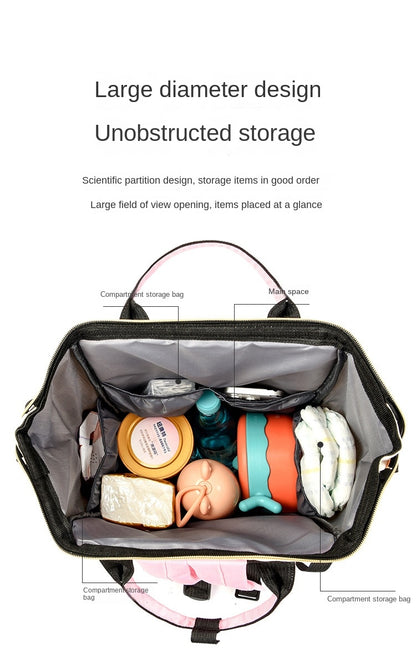 Luxe Mommy Bag Pink |The Motherhood Companion