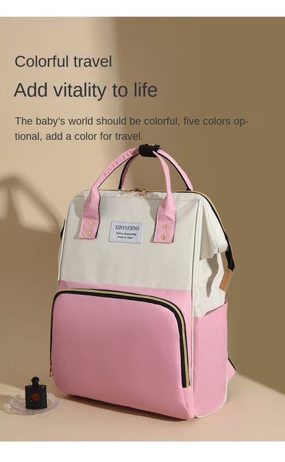 Luxe Mommy Bag Pink |The Motherhood Companion
