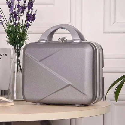 Durable Silver PP Hard Case Vanity Box | Travel Carry-On 02