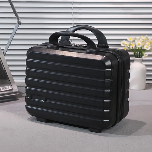 Durable Black PP Hard Case Vanity Box | Travel Carry-On 03