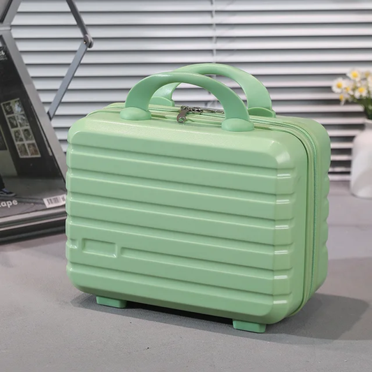 Durable Green PP Hard Case Vanity Box | Travel Carry-On 03