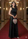 Rose Gold Dazzle Heart Clutch | Crystal Fringe Party Handbag