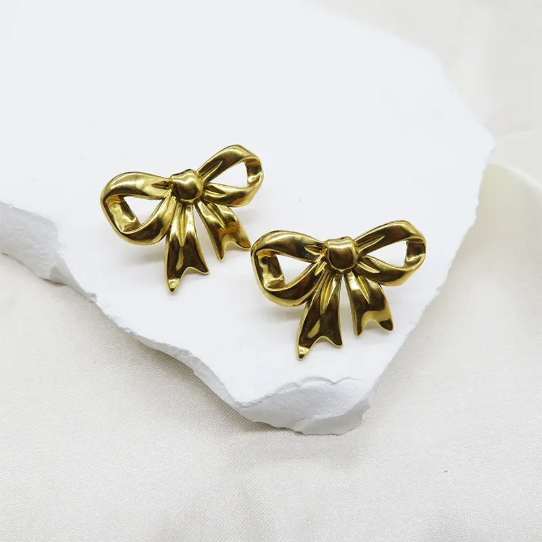 The Coquette Ribbon | Polished Bow Set
