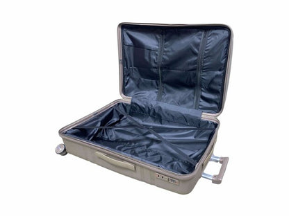 Vayaa 01 Coffee Luggage Set: Durable & Secure PP Trolley with 7-Year Warranty