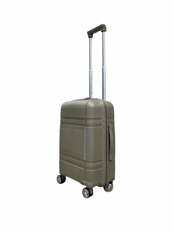 Vayaa 01 Coffee Luggage Set: Durable & Secure PP Trolley with 7-Year Warranty