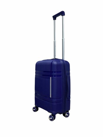 Vayaa 01 Blue Luggage Set: Durable & Secure PP Trolley with 7-Year Warranty