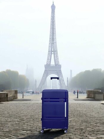 Vayaa 01 Blue Luggage Set: Durable & Secure PP Trolley with 7-Year Warranty