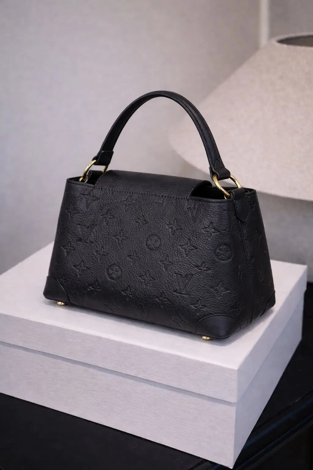 Midnight Noir Monogram Elite Satchel
