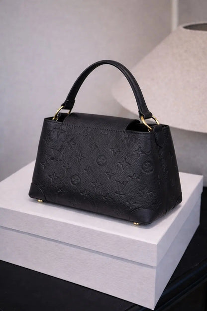 Midnight Noir Monogram Elite Satchel