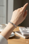Signature Multi-Heart Infinity Bracelet – Premium Silver Edition