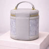 Luxurious Cylindrical Vegan Leather Crossbody