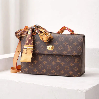 The Monogram Chic Sling with Signature Silk Scarf