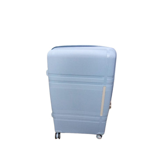 Vayaa 01 Steel Grey Luggage 28 Inch Large Size : Durable & Secure PP Trolley with 7-Year Warranty