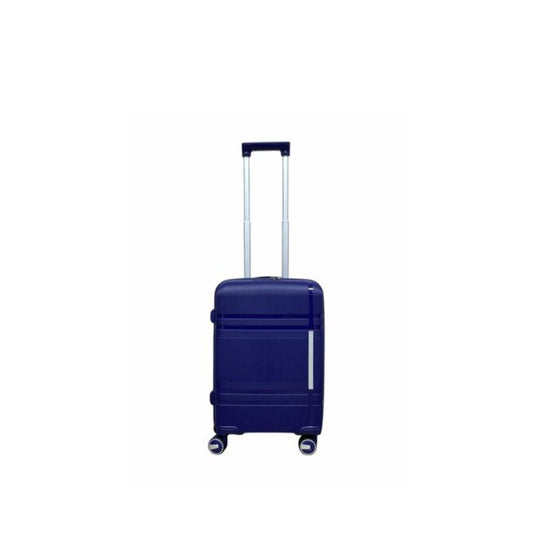 Vayaa 01 Dark Blue Luggage 20 Inch Small Size : Durable & Secure PP Trolley with 7-Year Warranty