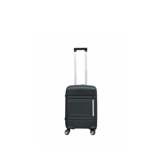 Vayaa 01 Black Luggage 20 Inch Small Size : Durable & Secure PP Trolley with 7-Year Warranty