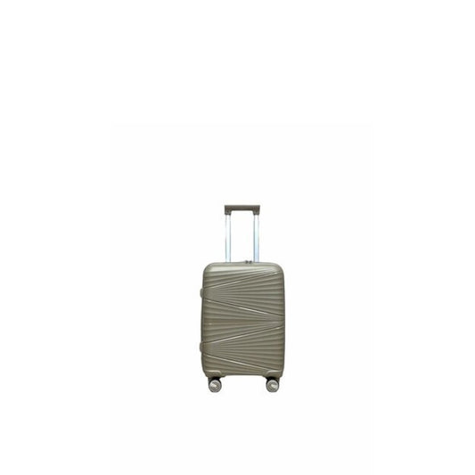 Vayaa 02 Coffee Luggage 20 Inch Small Size : Durable & Secure PP Trolley with 7-Year Warranty