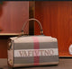 Camel Luxe Vegan Leather Sling Handbag image 1