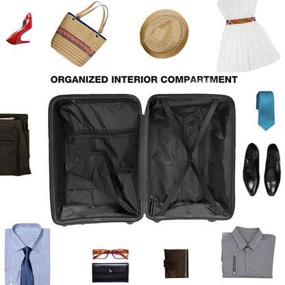 Vayaa 02 Black Luggage 20 Inch Small Size : Durable & Secure PP Trolley with 7-Year Warranty