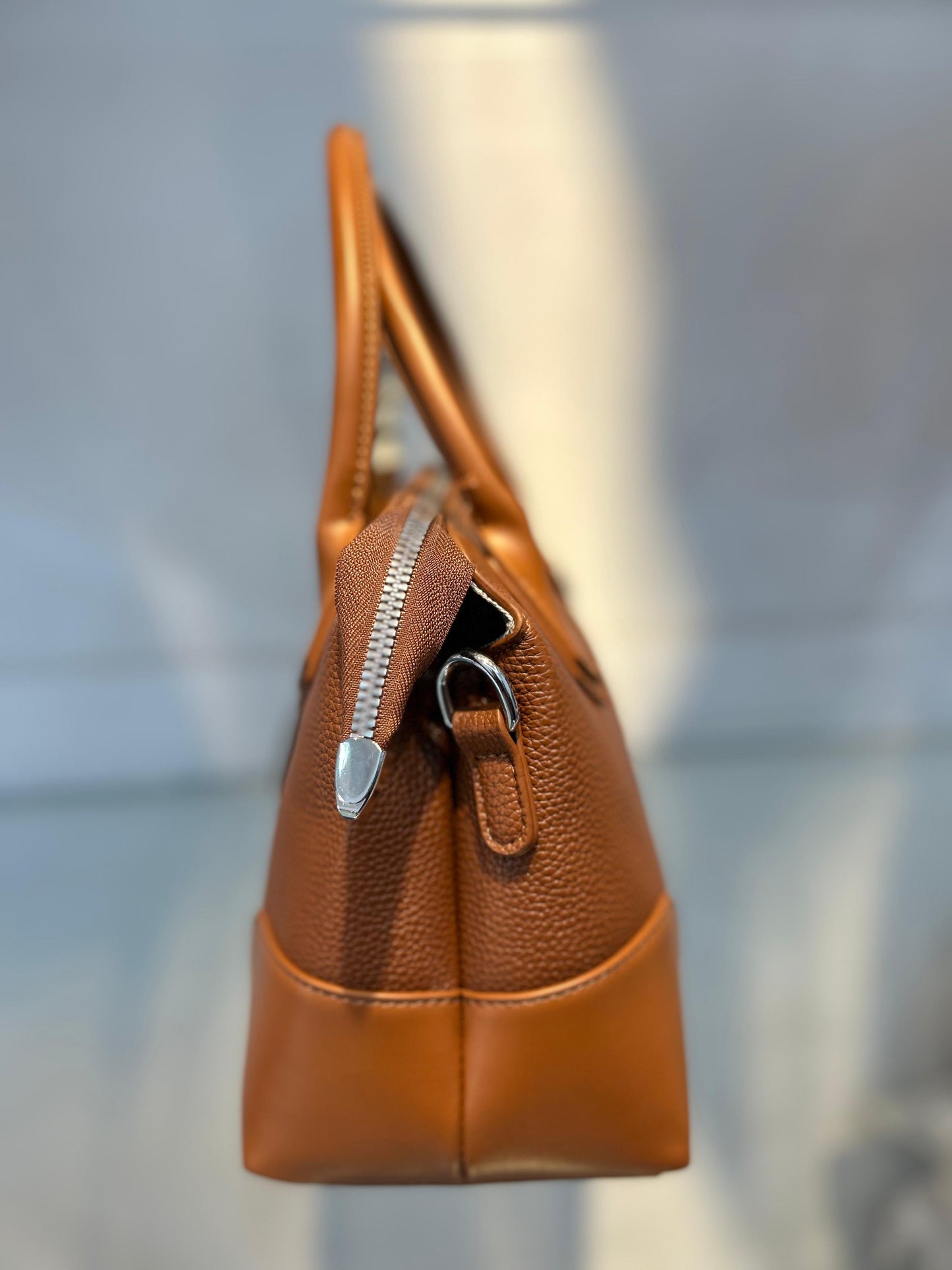 Versatile & Vegan: The Detachable Scarf Handbag Brown