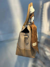 Versatile & Vegan: The Detachable Scarf Handbag Apricot