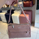 Pink Textured Vegan Leather Sling Bag | Zip Pocket-02 image 3