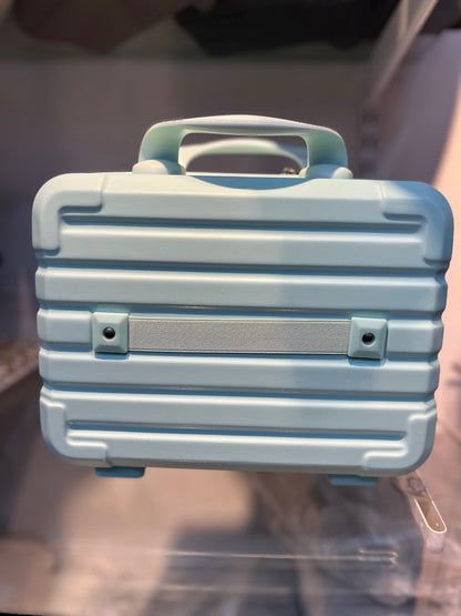 Durable Blue PP Hard Case Vanity Box | Travel Carry-On 03