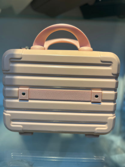 Durable Peach PP Hard Case Vanity Box | Travel Carry-On 03