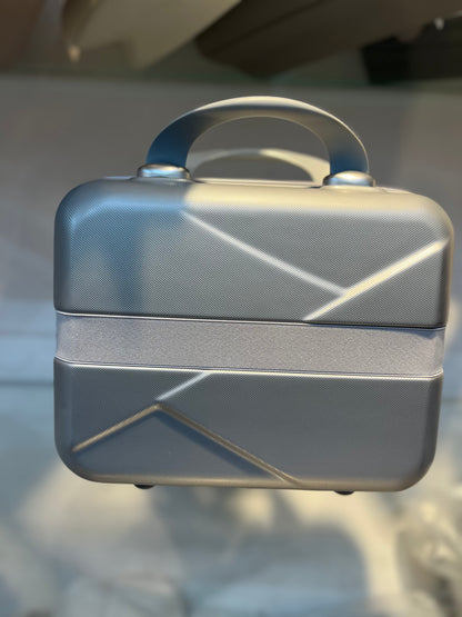 Durable Silver PP Hard Case Vanity Box | Travel Carry-On 02