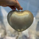 Golden Dazzle Heart Clutch | Crystal Fringe Party Handbag image 3