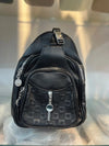 Premium Soft Vegan Leather Chest Bag – Sleek Onyx Black Crossbody Sling for Travel & Daily Wear