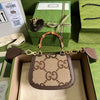 Luxe Heritage Bamboo Top-Handle Sling