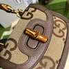 Luxe Heritage Bamboo Top-Handle Sling
