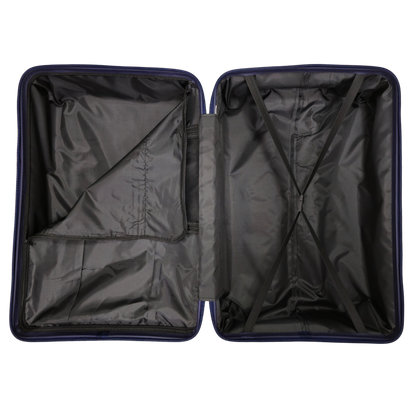 Vayaa 02 White Luggage Set: Durable & Secure PP Trolley with 7-Year Warranty