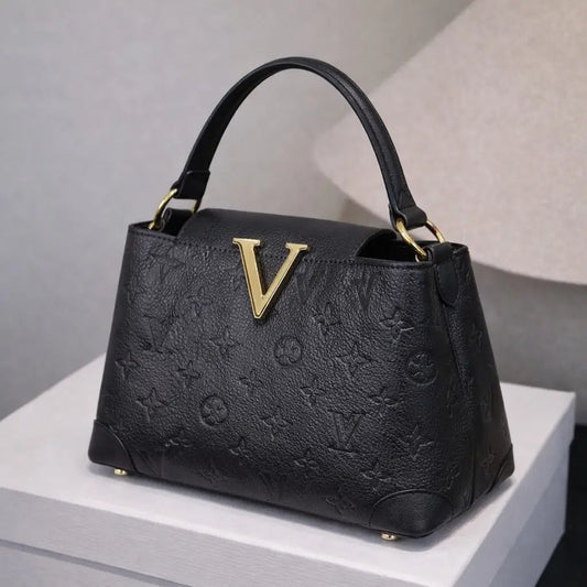 Midnight Noir Monogram Elite Satchel