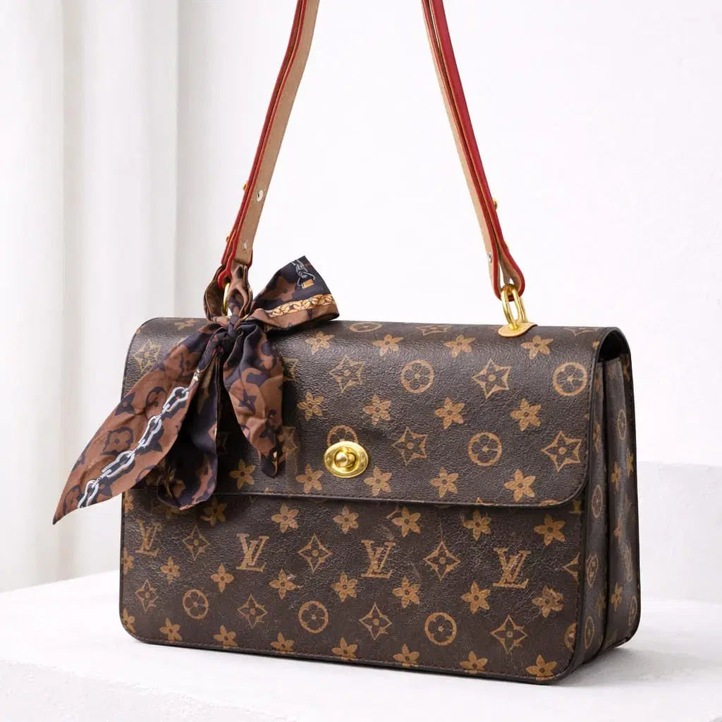 The Monogram Chic Sling with Signature Silk Scarf
