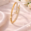 Signature Luxe Nail Bangle | Water-Resistant & Hypoallergenic