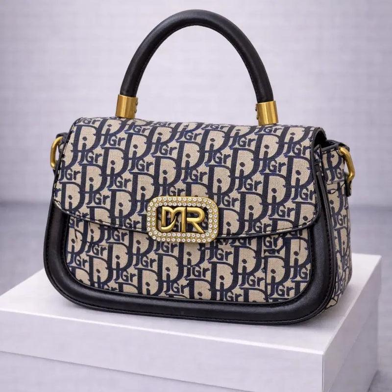 Monogram Canvas Flap Bag