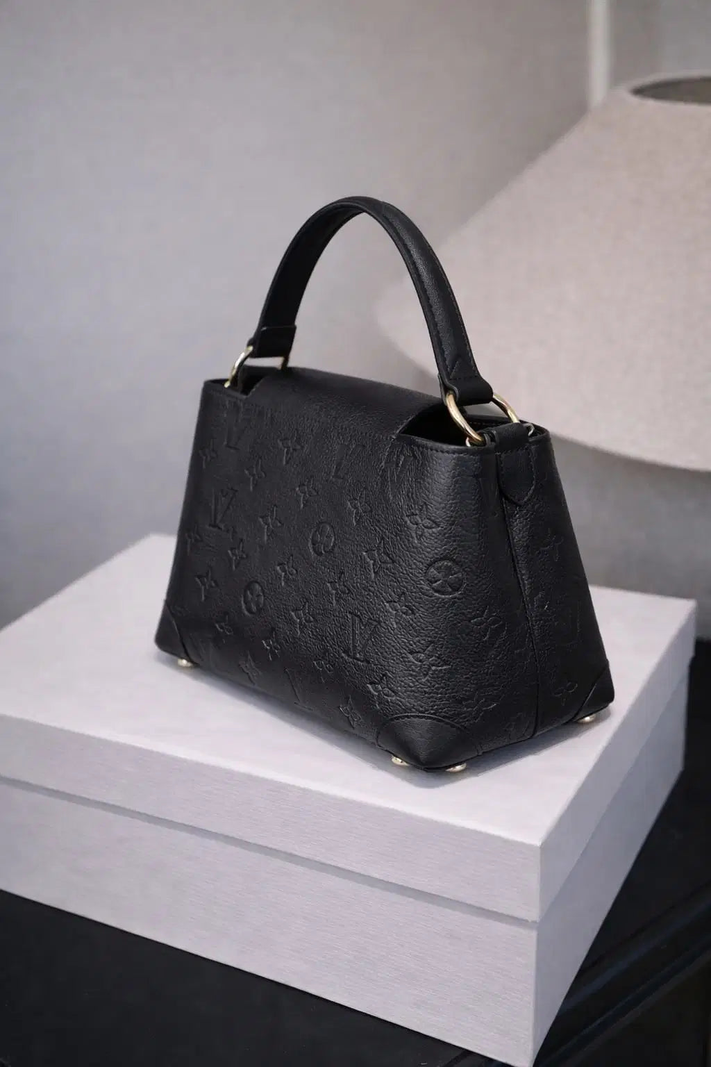 Midnight Noir Monogram Elite Satchel