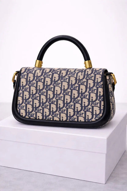 Monogram Canvas Flap Bag